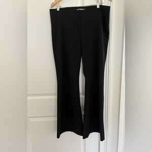 90’s TARK 1 Y2K Paris Women’s Flare Trouser Pants Size 34 Black France